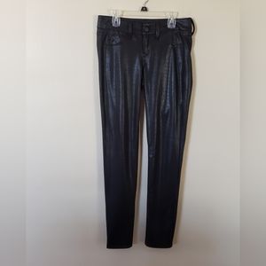 GRAY Faux Leather Women's Pant by Saks Fifth Avenue Size 25